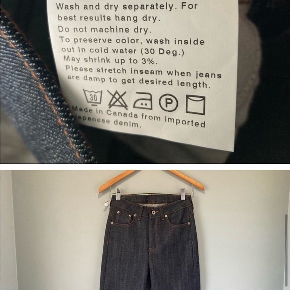 Naked & Famous Denim The High Skinny Stretch Selvedge Jeans Size 26 fits 25 - Picture 6 of 7